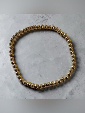 Plunder Gold Beaded Bracelet